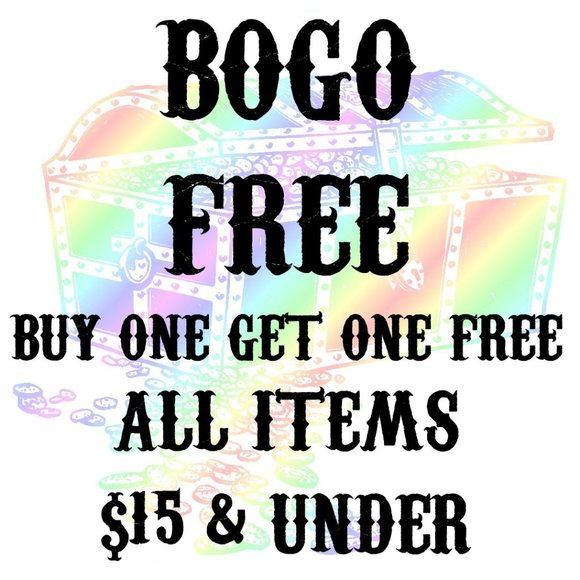 BOGO - All Items $15 & Under! - Picture 1 of 1